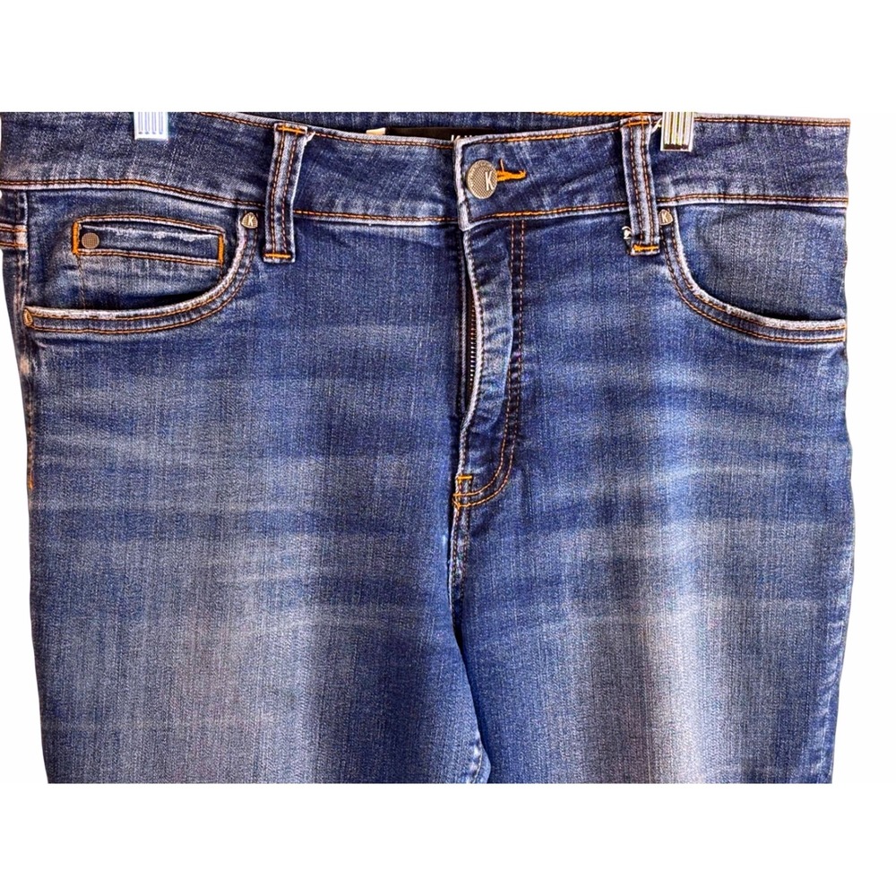 KUT From The Kloth Natalie Fab AB High Rise Bootcut Jeans 14 Medium Wash Y2K - Picture 4 of 7